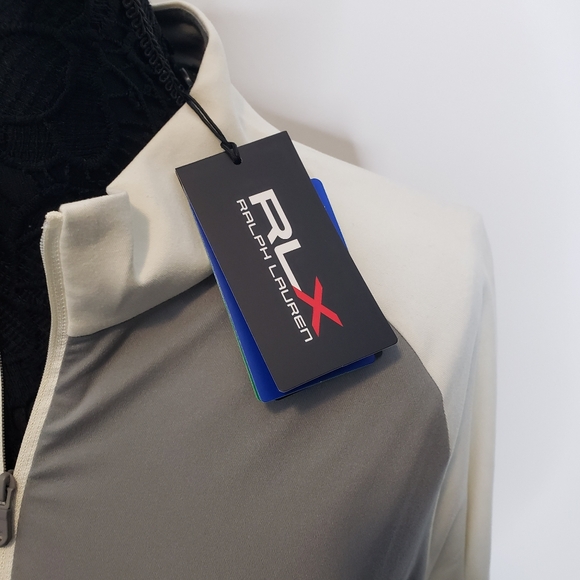 RLX Ralph Lauren Color-Blocked Jersey Zip Pullover Tailored Fit XL - Picture 6 of 16